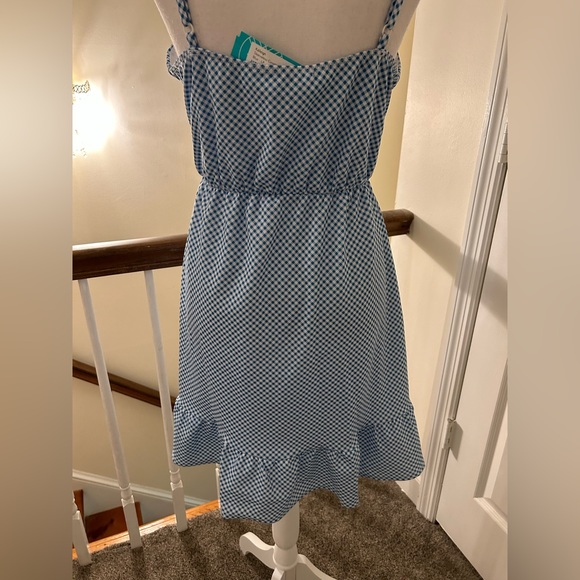 Kaileigh Sleeveless Gingham Wrap Dress NWT!! - Picture 14 of 16